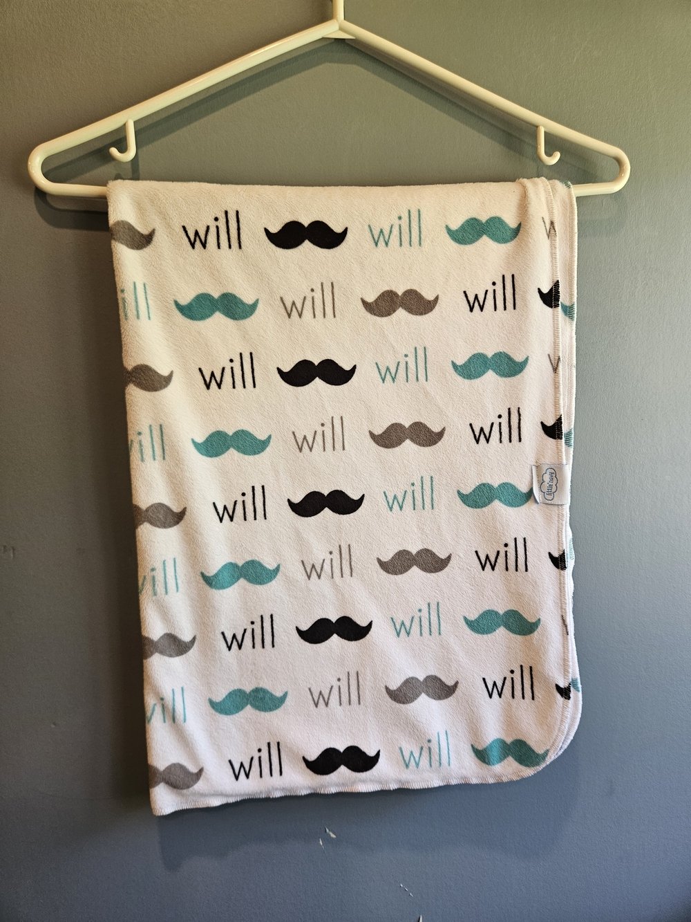 Little Navy Snuggle Size "Will" Blanket
